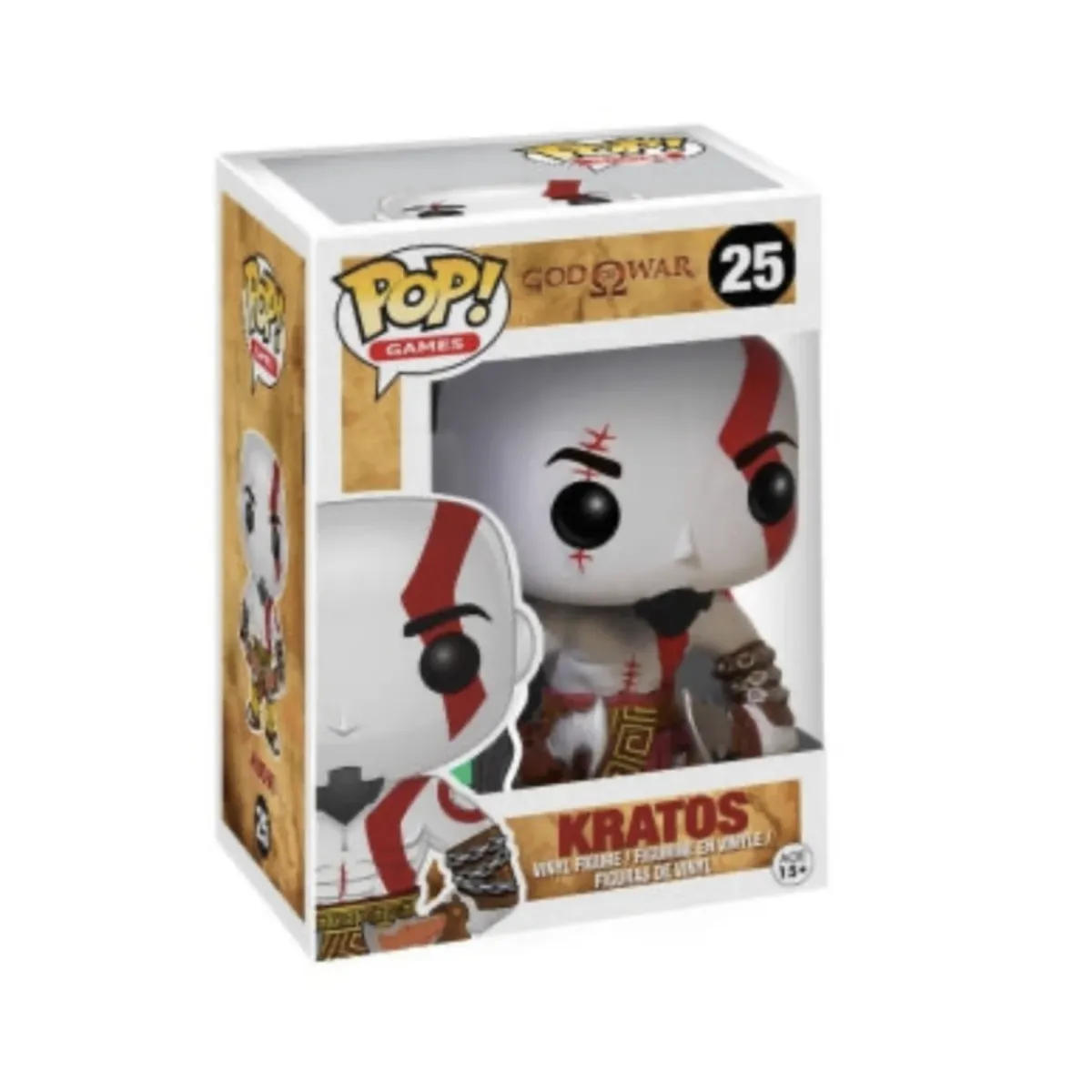 FUNKO - Kratos Funko Pop 25 God Of War Modelo Antiguo Vaulted