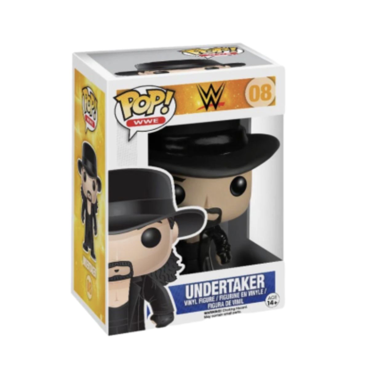 FUNKO - Undertaker Funko Pop 8 WWE Modelo Antiguo Raro Vaulted