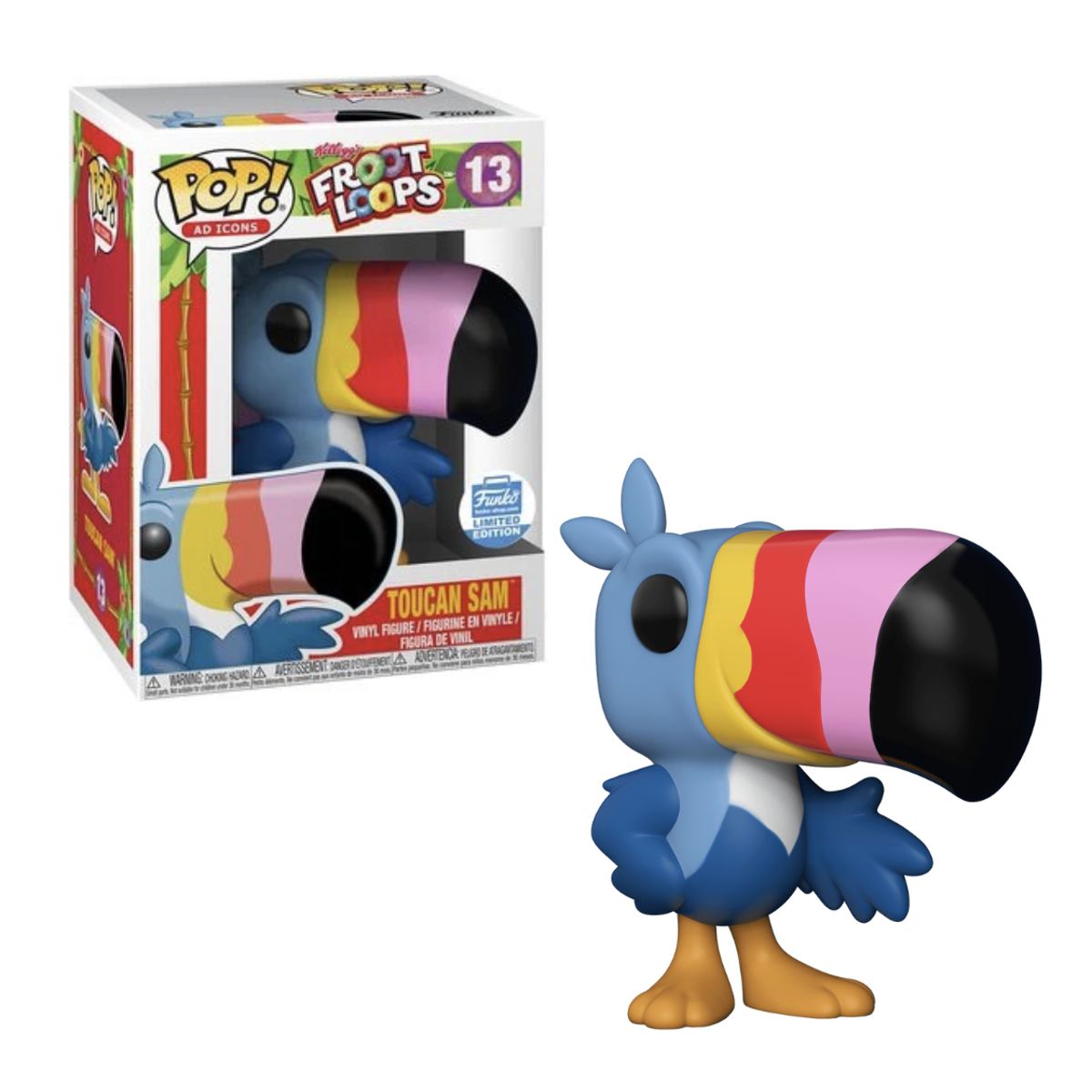 FUNKO - Toucan Sam Funko Pop 13 Exclusivo Antiguo Original