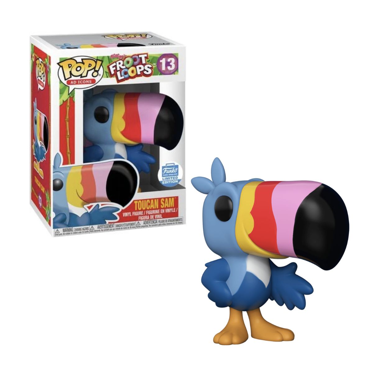 FUNKO - Toucan Sam Funko Pop 13 Exclusivo Antiguo Original