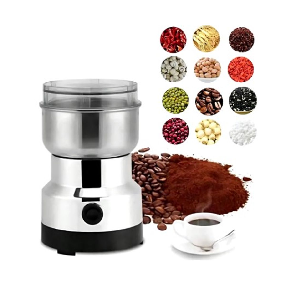 GENERICO - Moledor Molino Eléctrico De Café Y Granos