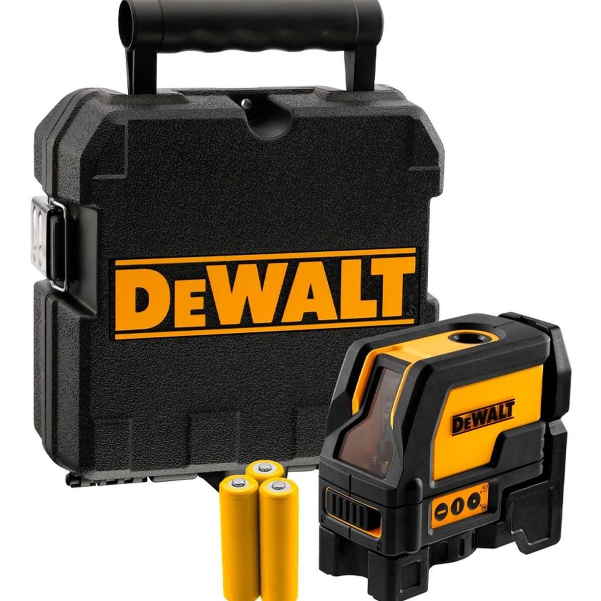 DEWALT - Nivel Láser Dewalt Dw0822 Líneas Puntos Plomada 15 Metros