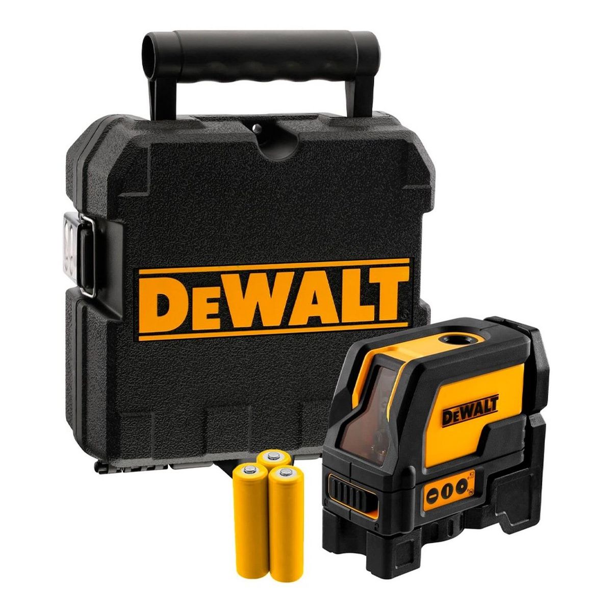 DEWALT - Nivel Láser Dewalt Dw0822 Líneas Puntos Plomada 15 Metros