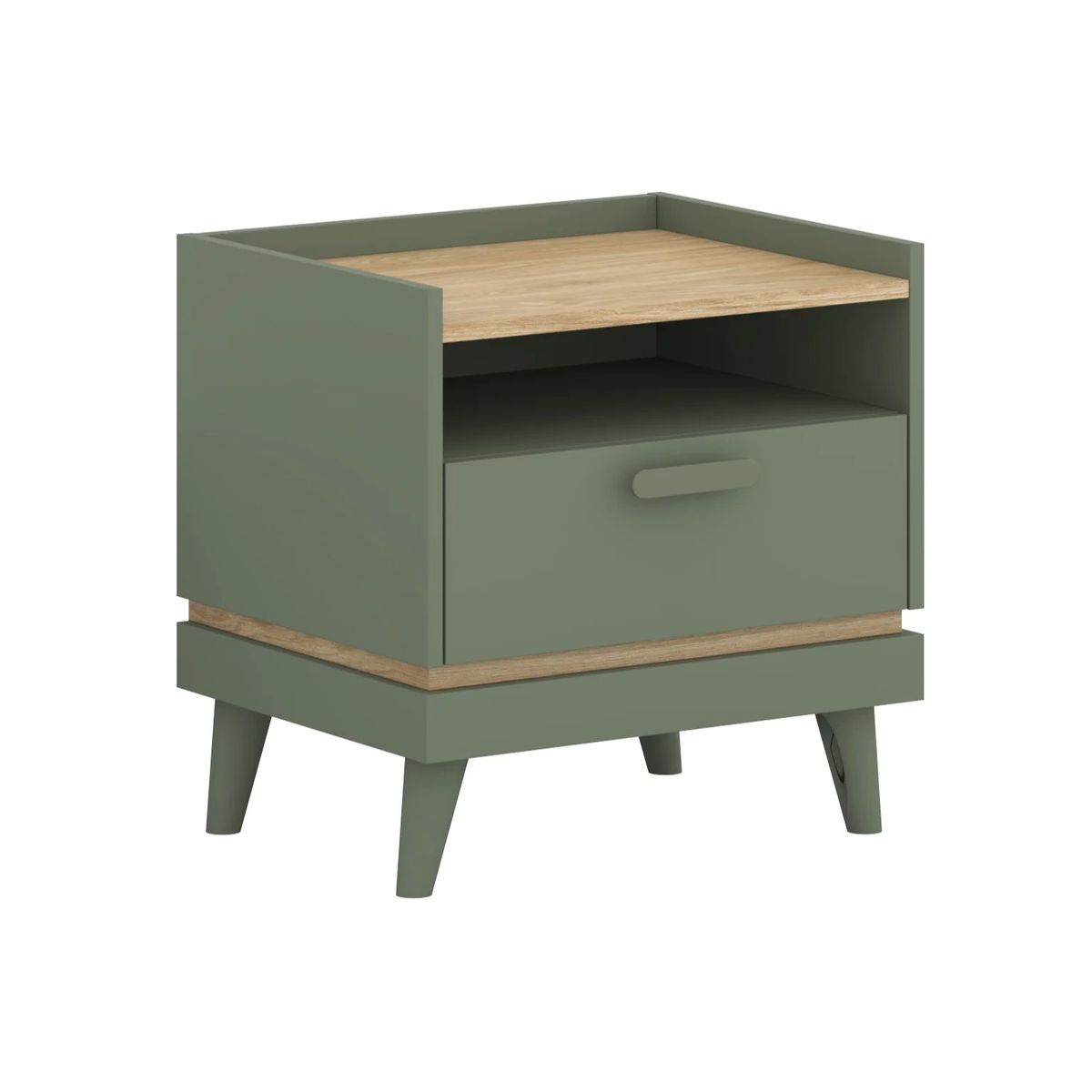 STARHOME - Velador Moderno Starhome Dance Verde y Roble