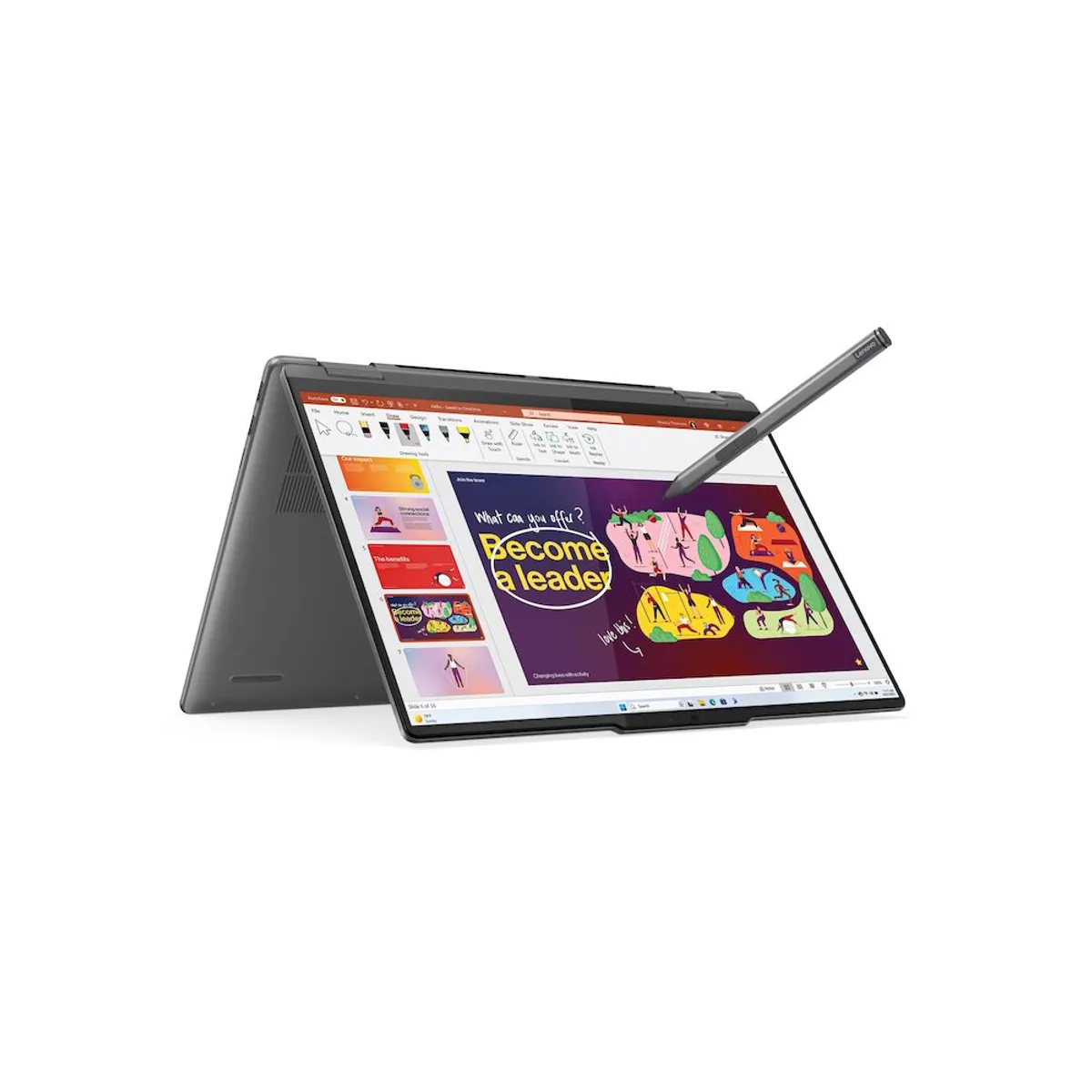 LENOVO - Laptop TACTIL LENOVO YOGA 7 16' IPS ULTRA 7 16GB 1TB SSD 12 nucleos ULTRA VELOZ