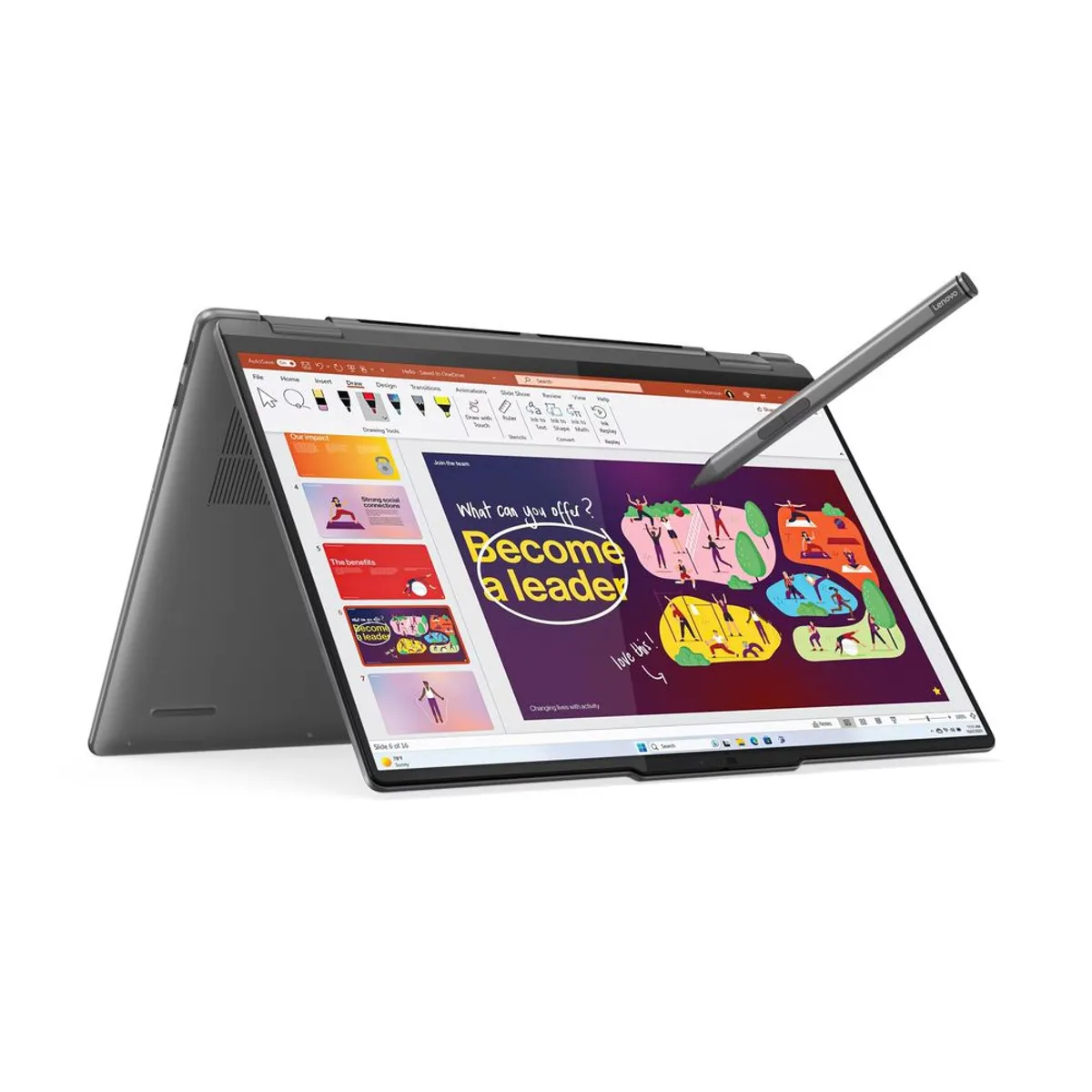 LENOVO - NOTEBOOK TACTIL LENOVO YOGA 7 2 En 1 16' ULTRA 7 16GB 1TB SSD 12 nucleos ULTRA VELOZ