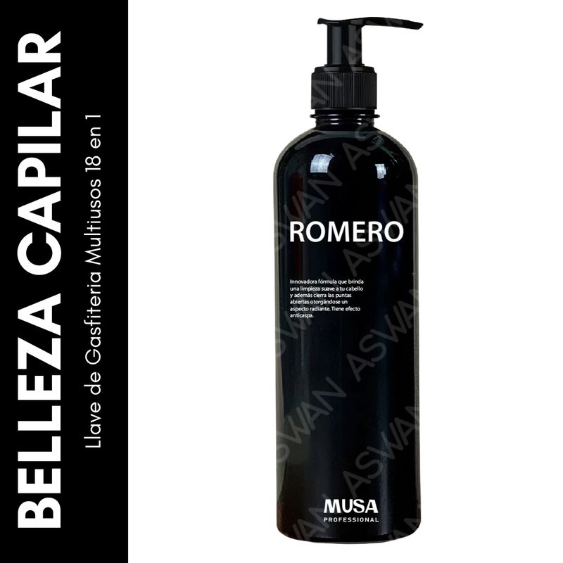 GENERICO - Shampoo Romero 1000ml - MUSA PROFESSIONAL