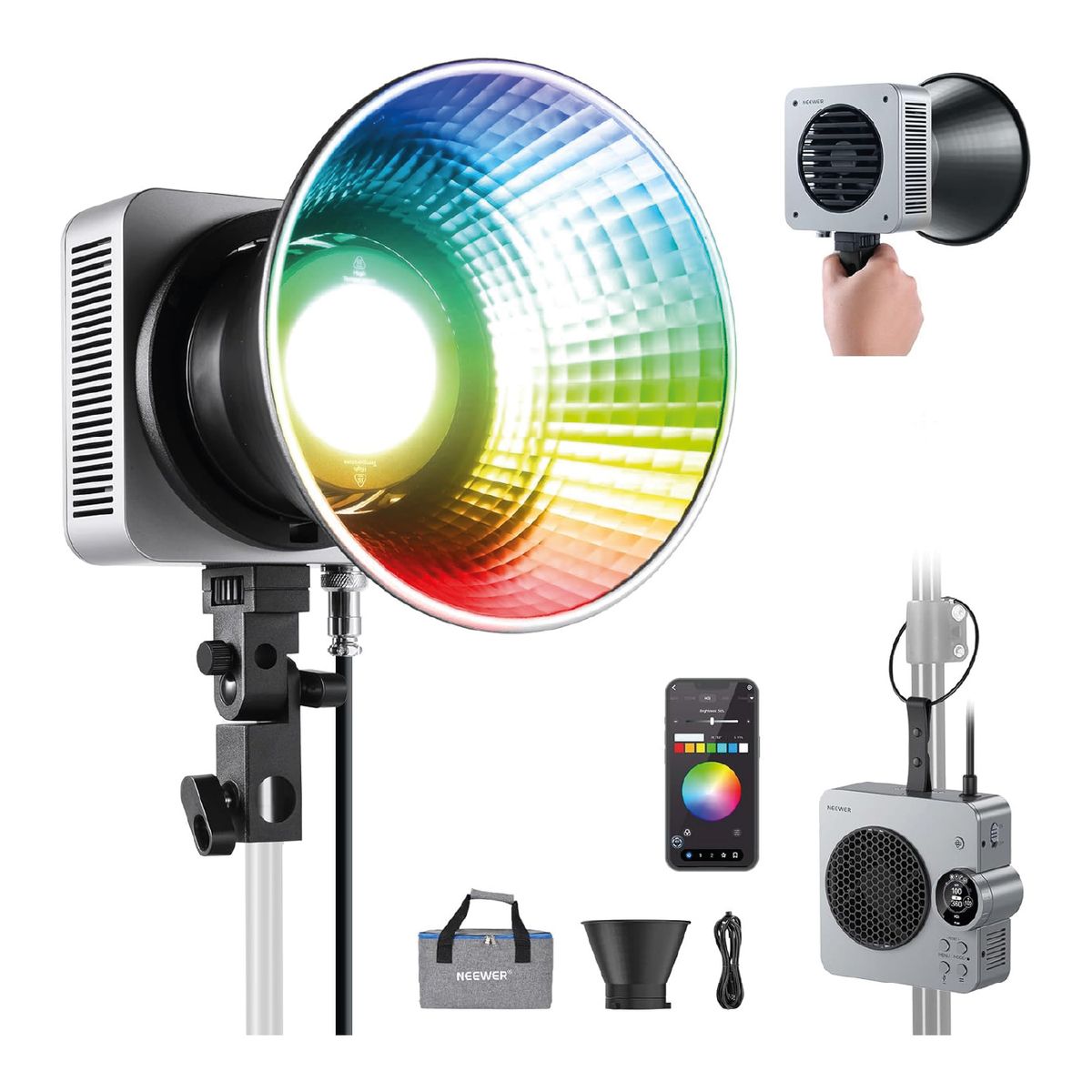 NEEWER - Luz Continua RGB Neewer HS200C