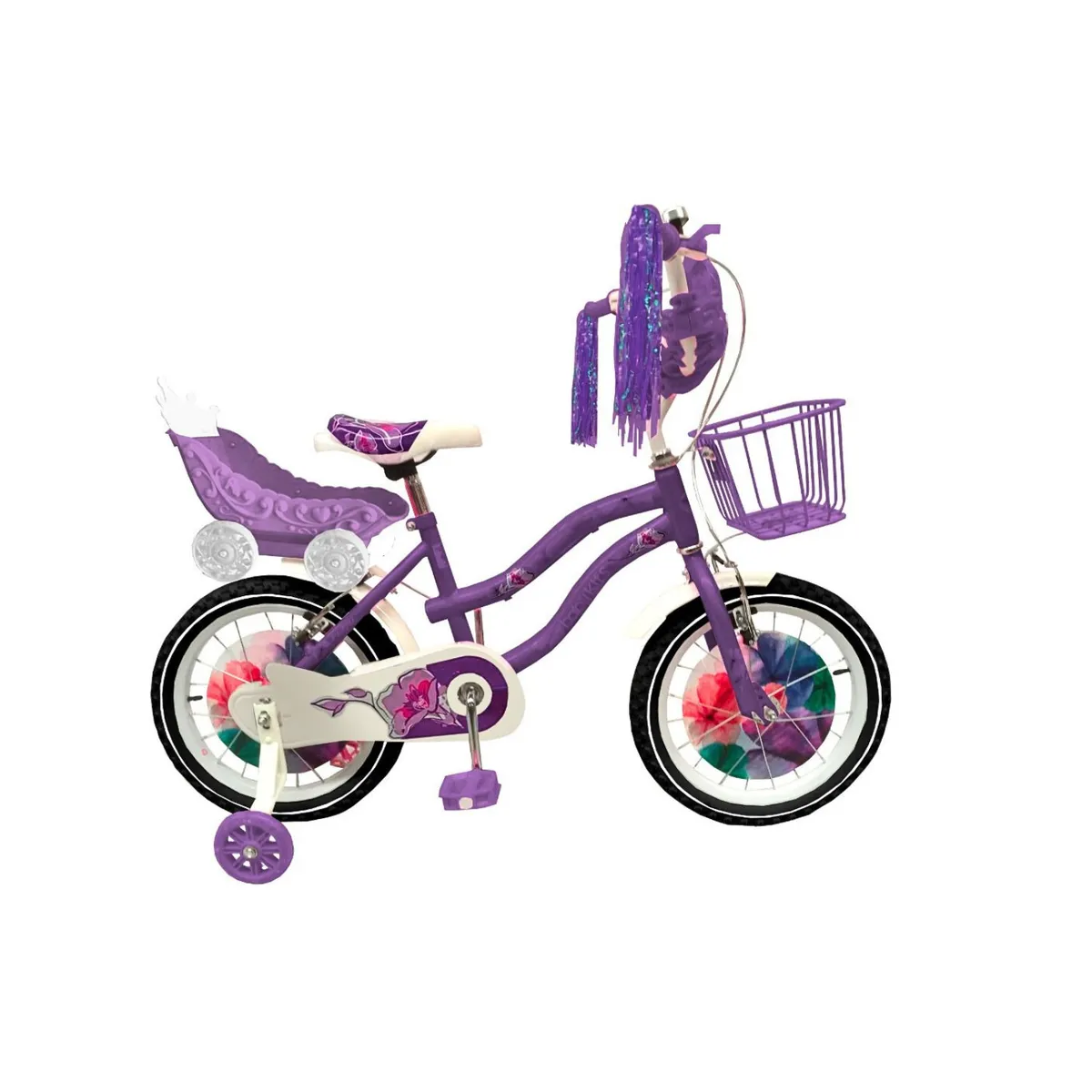 BABY KITS - Bicicleta BK Bike Girls aro 16 Morado