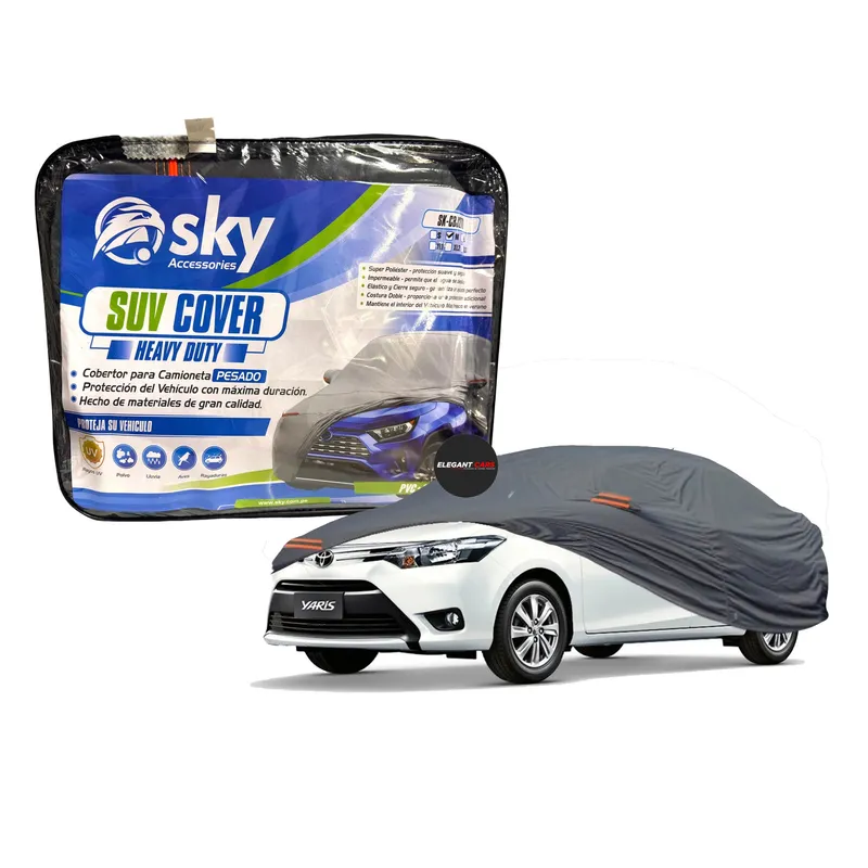 GENERICO - Cobertor Premium para auto Toyota Yaris Sedán 2006-2025