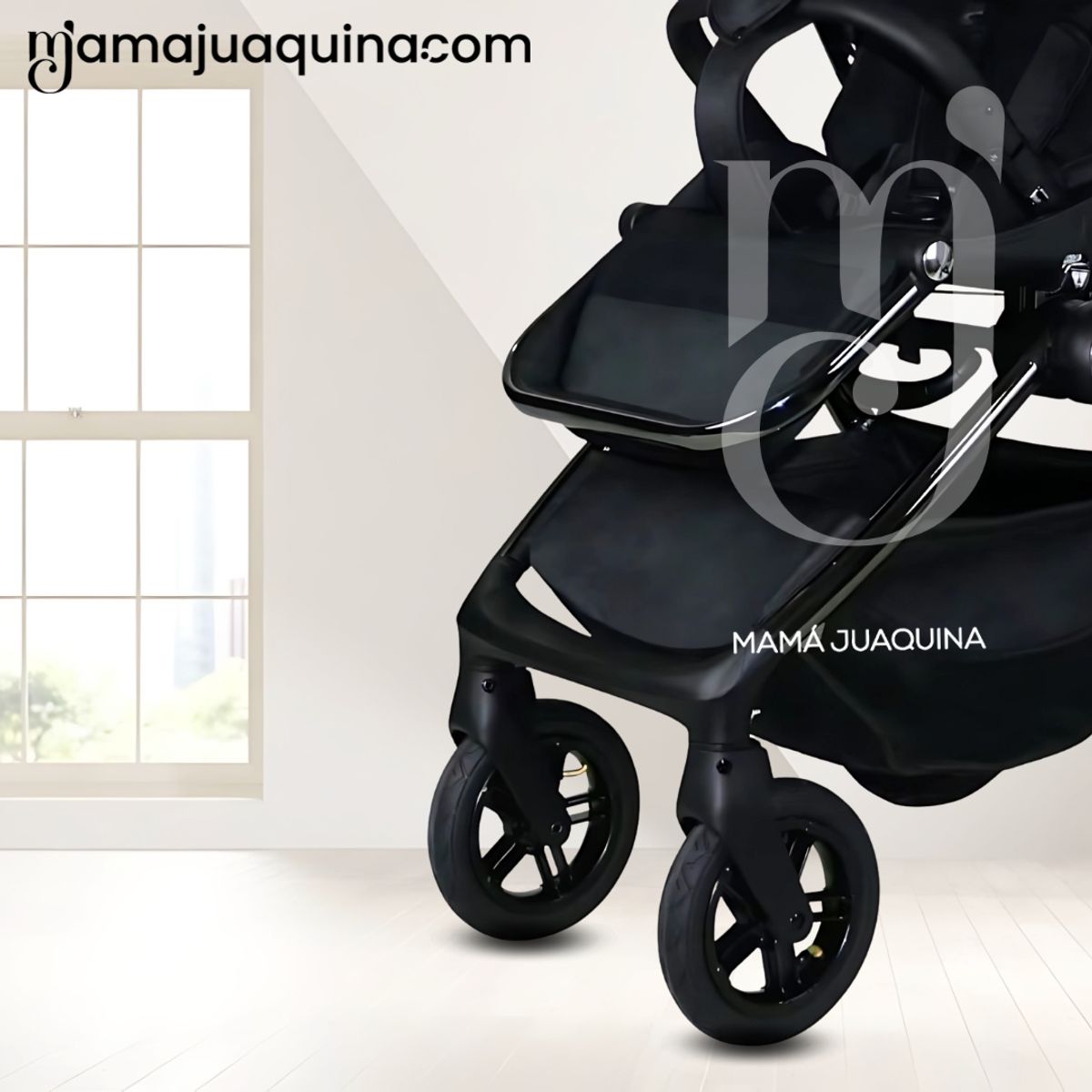 BABY - Coche de Paseo «CONNY» Edición Limitada Black