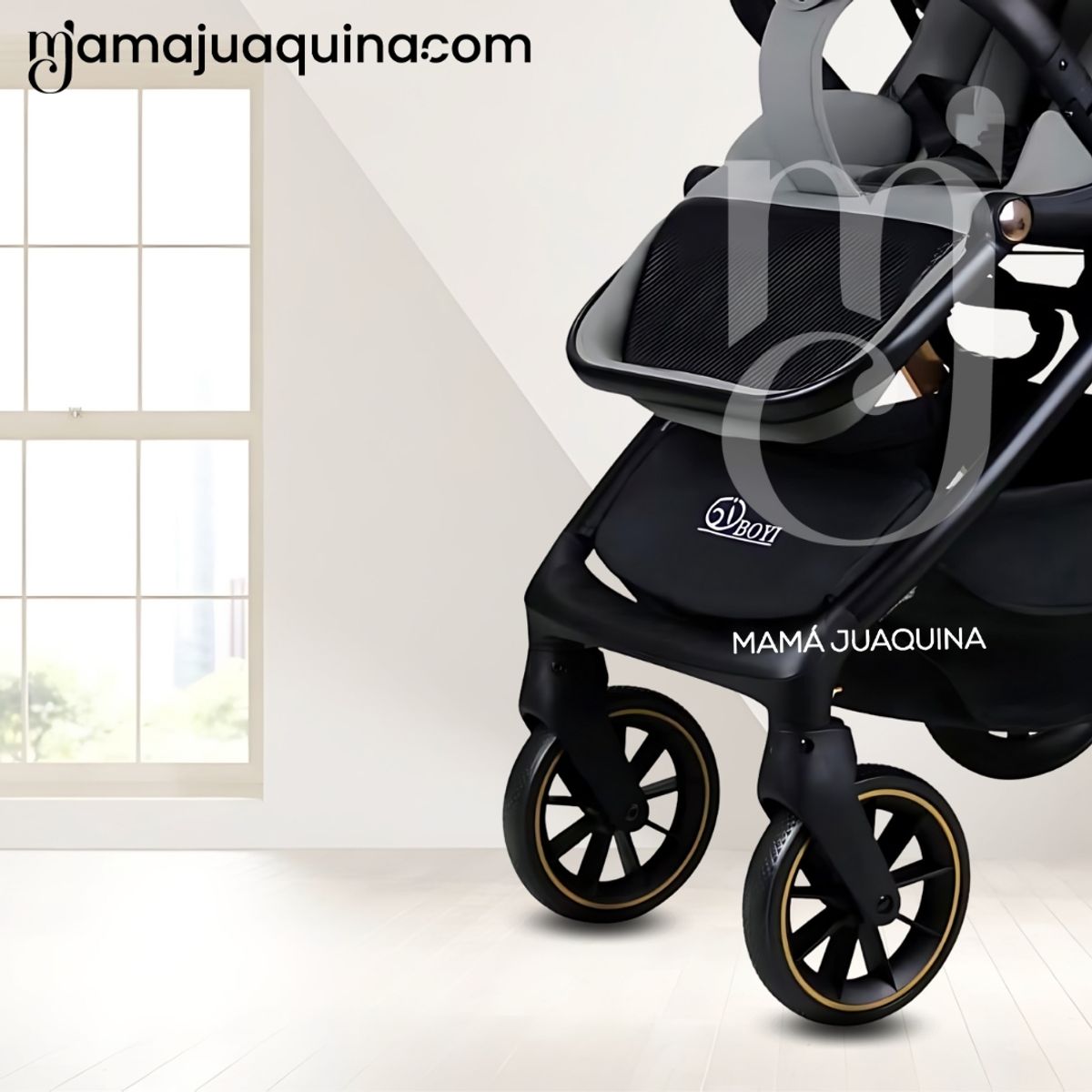 BABY - Coche de Paseo «CONNY» Edición Limitada Gray