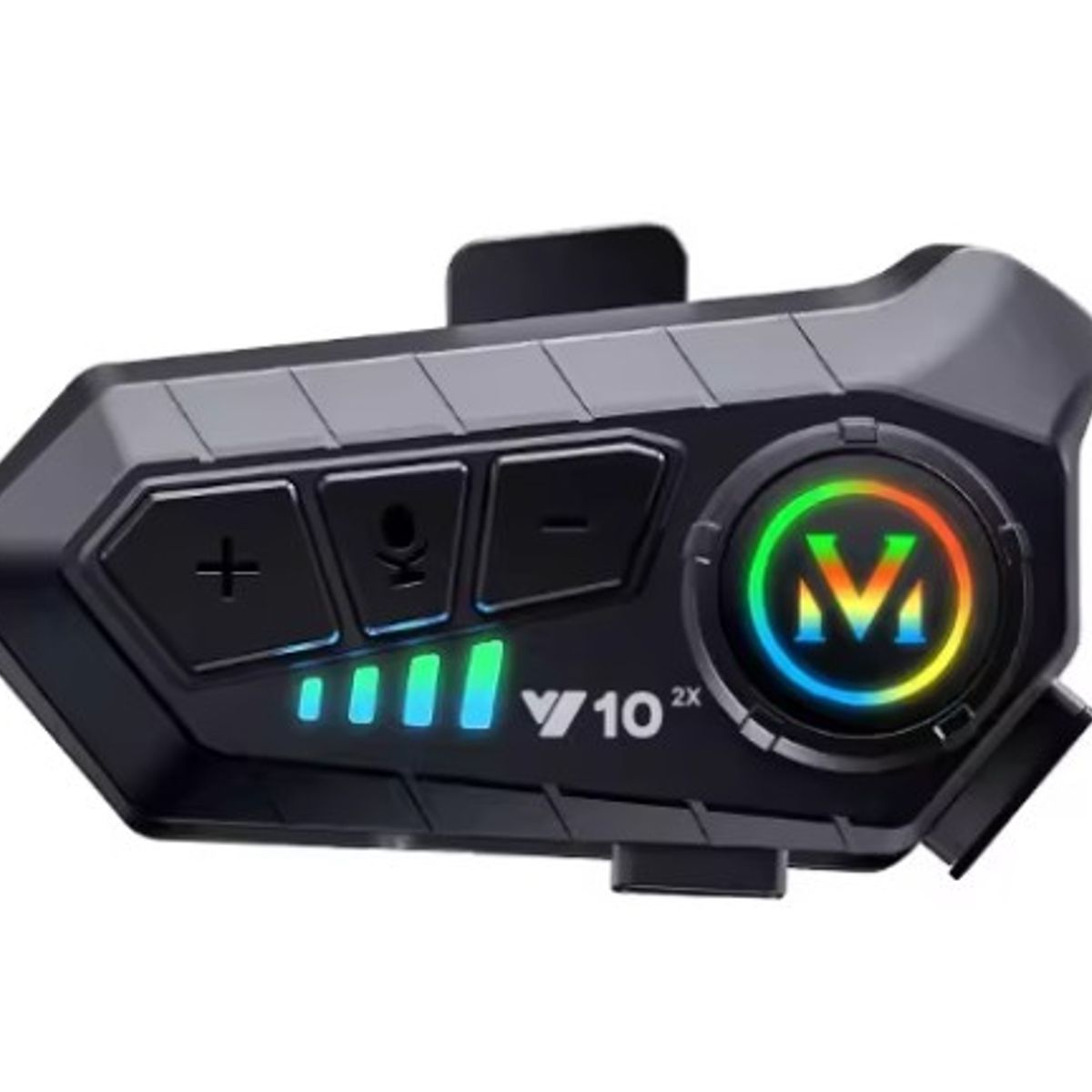 SEISA - AURICULARES INALÁMBRICOS BLUETOOTH PARA CASCO DE MOTO CON ANC IPX6