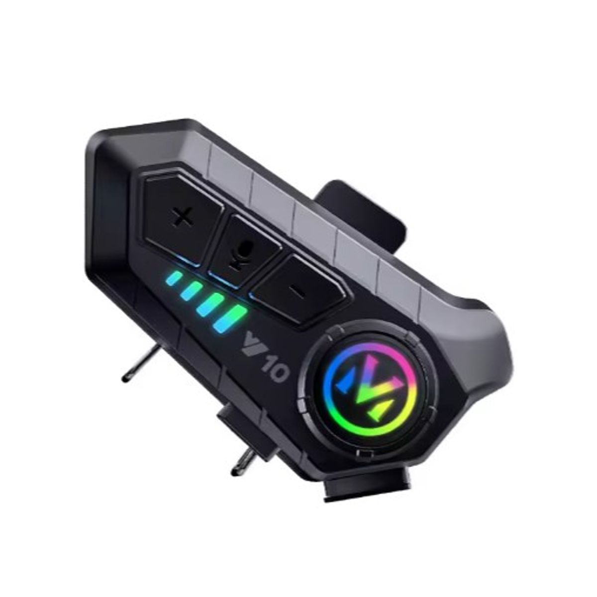 SEISA - AURICULARES INALÁMBRICOS BLUETOOTH PARA CASCO DE MOTO CON ANC IPX6