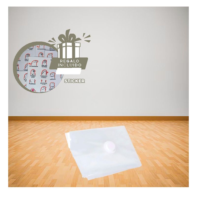 GENERICO - Pack6 Comprimible de 80x130 cm en Verde Y+Regalo Stickers