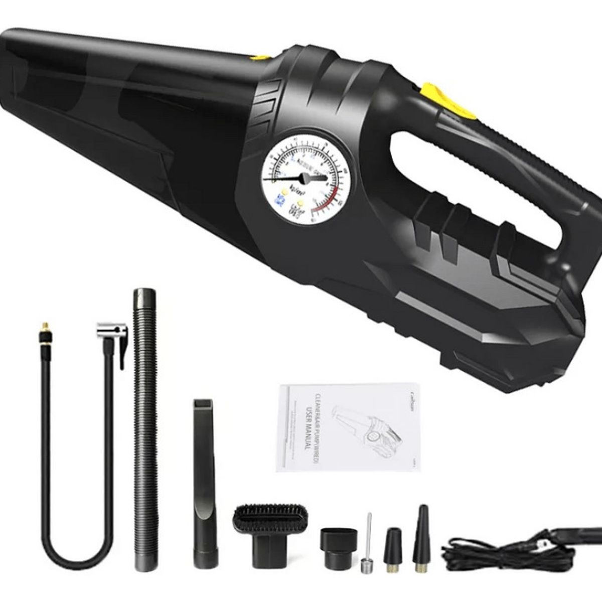 CARSON - Compresora Aspiradora Portatil Para Auto Carro 100 Watts