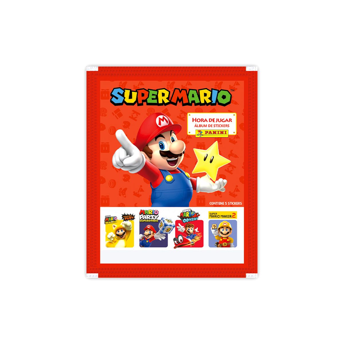 PANINI - ALBUM SUPER MARIO PAQUETON