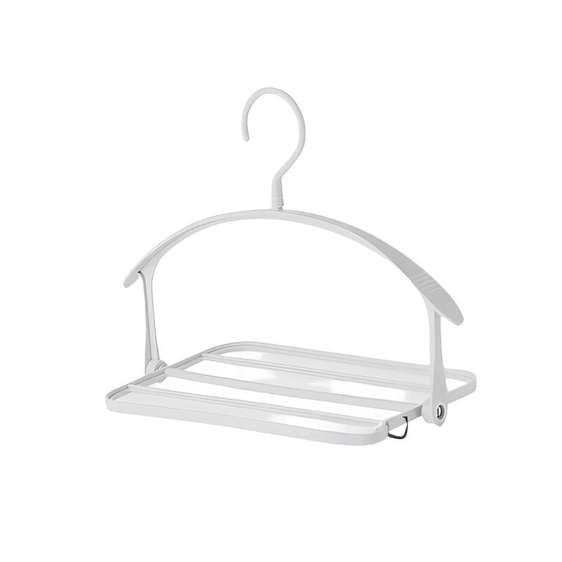 GENERICO - Perchero para Ropa Multifuncional y Giratorio en Blanco