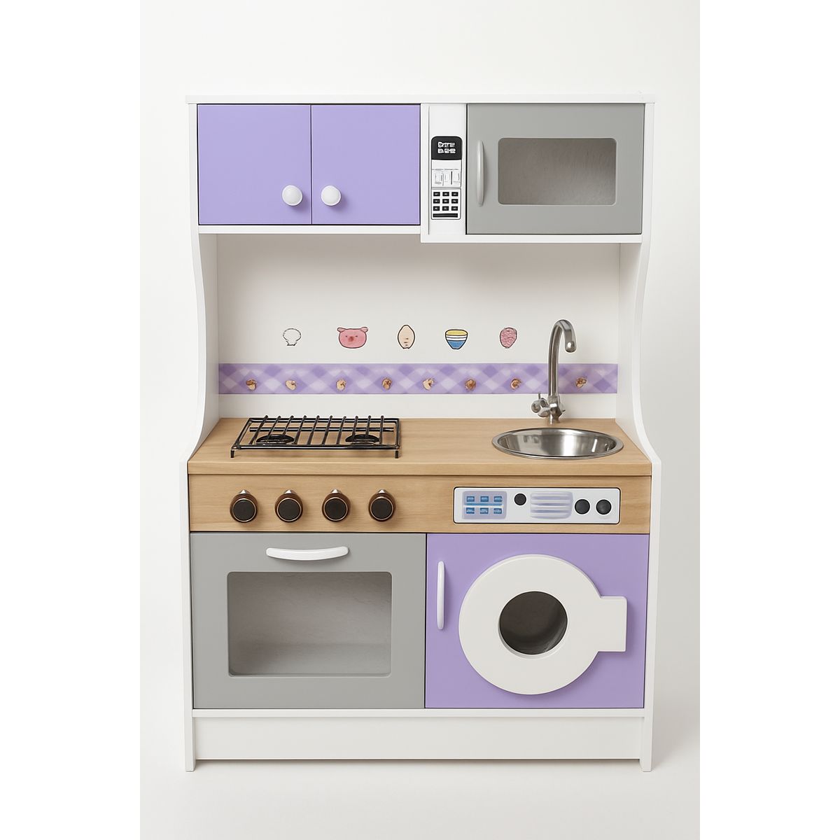 NACION MUEBLES - MUEBLE ALACENA DE COCINA PARA NIÑOS KARITO NACION MUEBLES MULTICOLOR