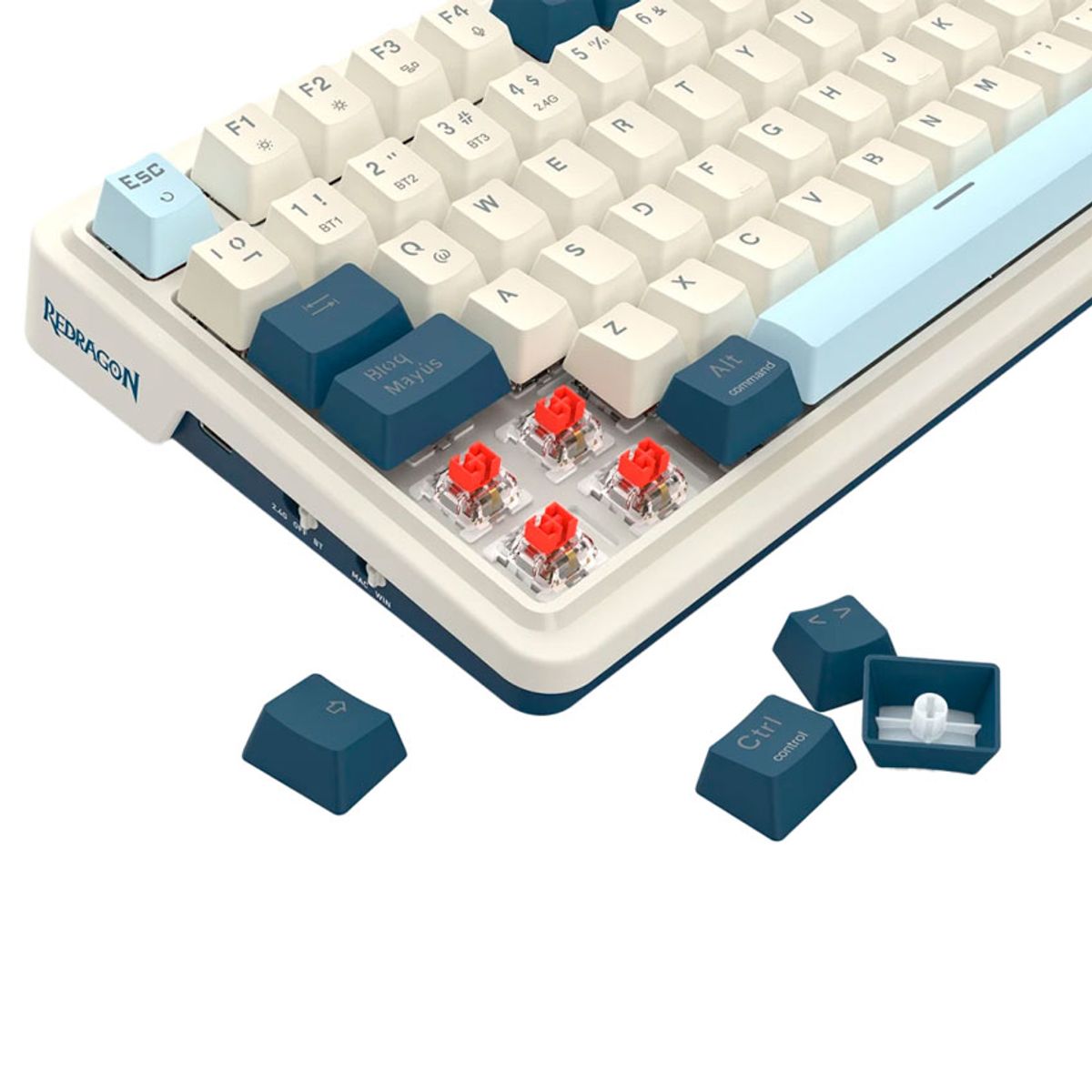 REDRAGON - Teclado Mecánico Inalámbrico Redragon EISA K686-RGB-PRO Español