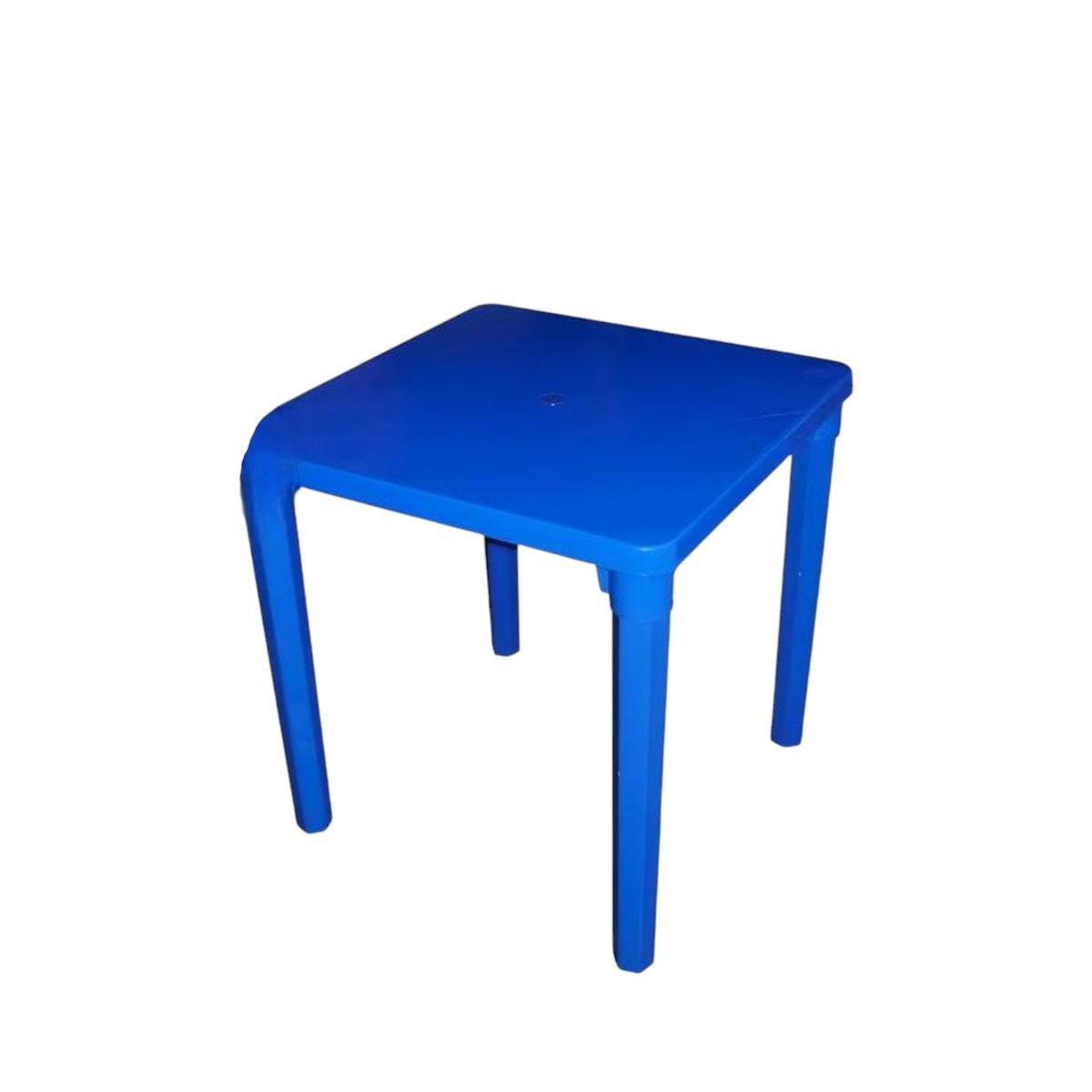 GENERICO - Mesa Cuadrada De Plastico Wayru Azul