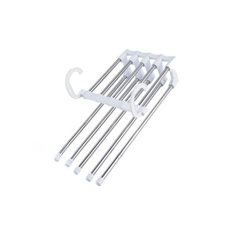 RYBIU IMPORT - Perchas Magicas Manejable y Multifuncional en Color Blanco