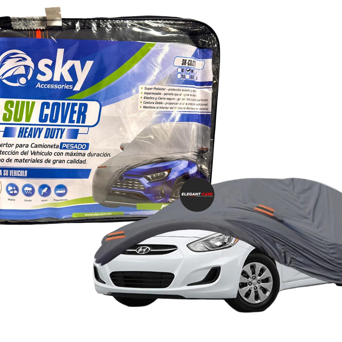 GENERICO - Cobertor premium para auto Hyundai Accent 2006-2022