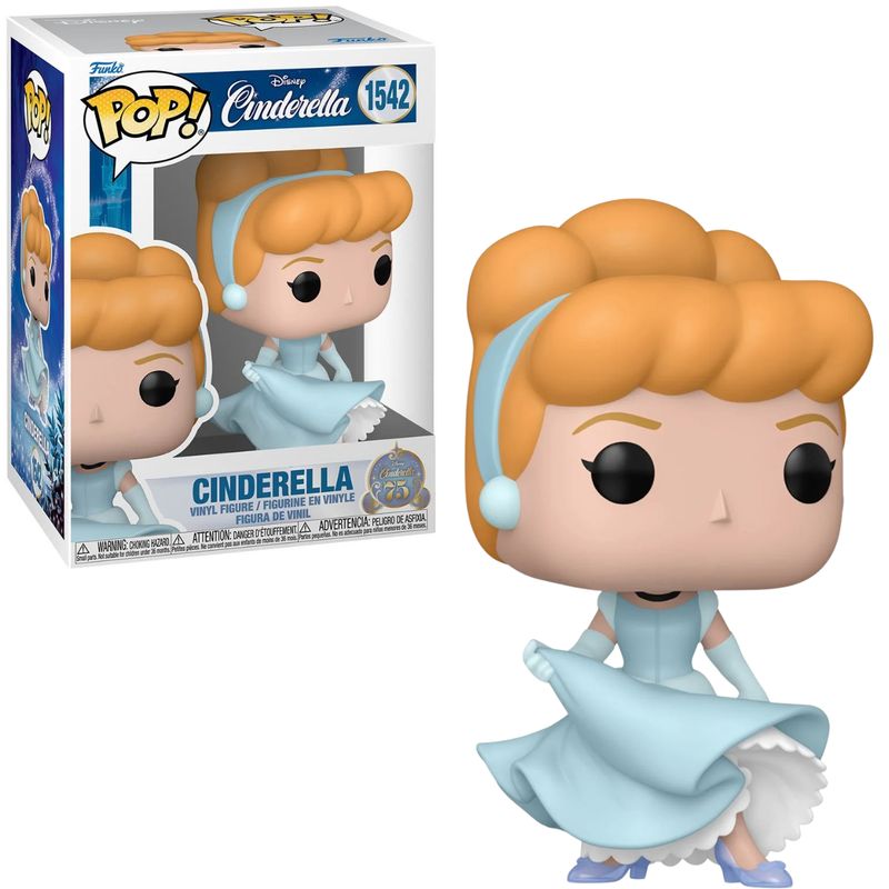 FUNKO - Funko Pop Cenicienta - Cinderella Disney princesas 75 aniver