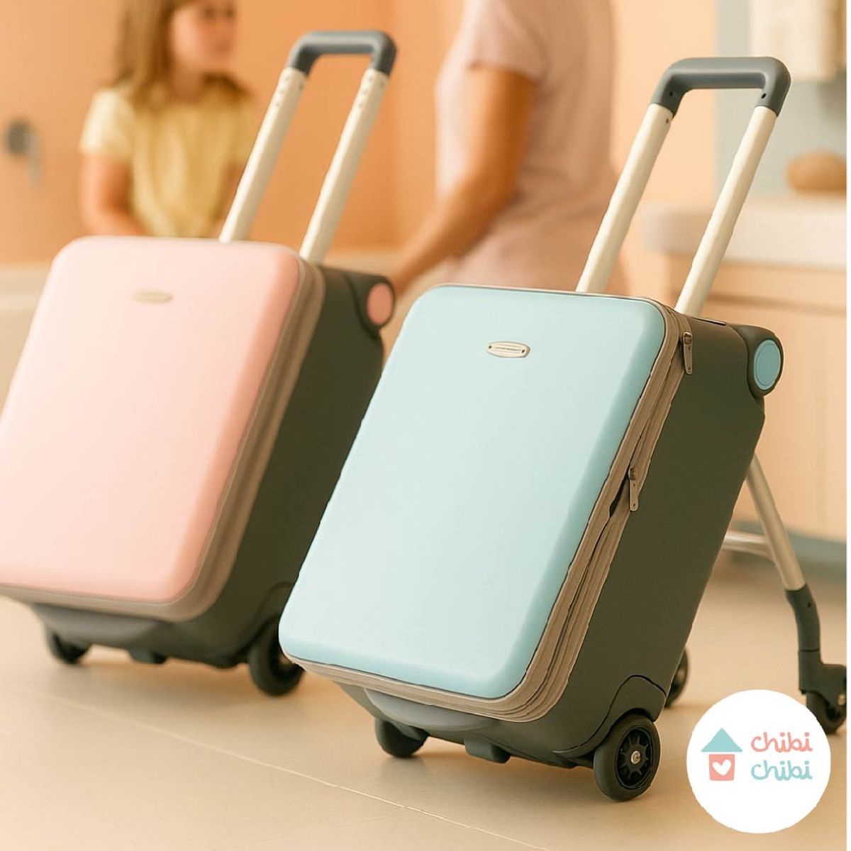 CHIBI CHIBI - Carry On de viajes y paseos - Celeste
