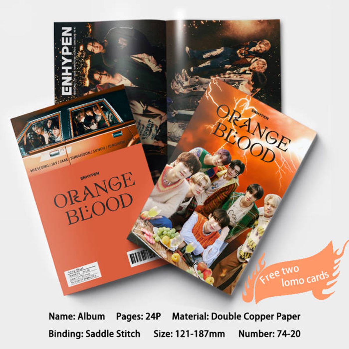 GENERICO - ALBUM DE FOTOS ENHYPEN 2