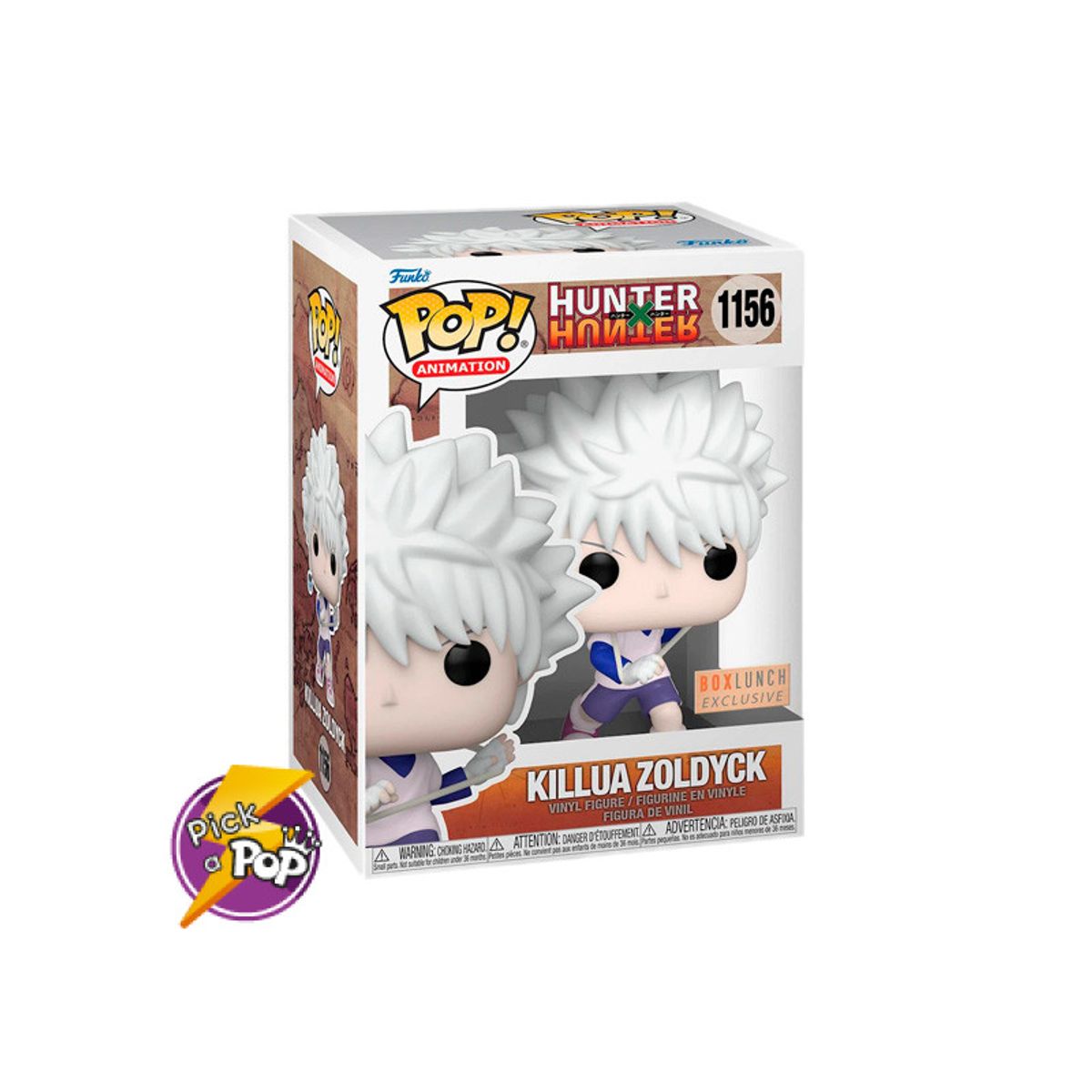 FUNKO - HUNTER X HUNTER KILLUA ZOLDYCK 1156 EXCLUSIVO