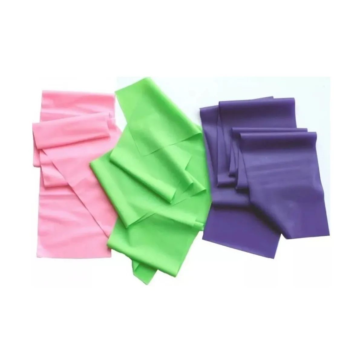 HOLGU - Pack De 3 Bandas Elásticas Para Ejercicio y Terapia Física