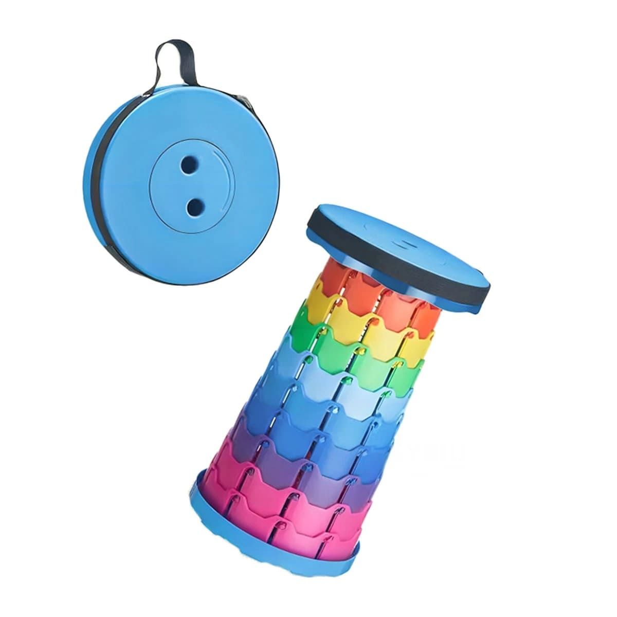 RYBIU IMPORT - Silla Desplegable y Versatil en Multicolor Y+Papel de Regalo