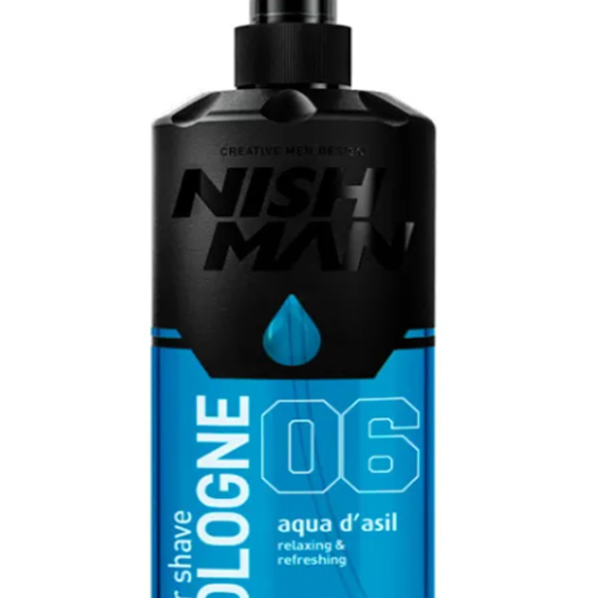GENERICO - NishMan After Shave Colonia 06 Aqua D’Asil 400ml