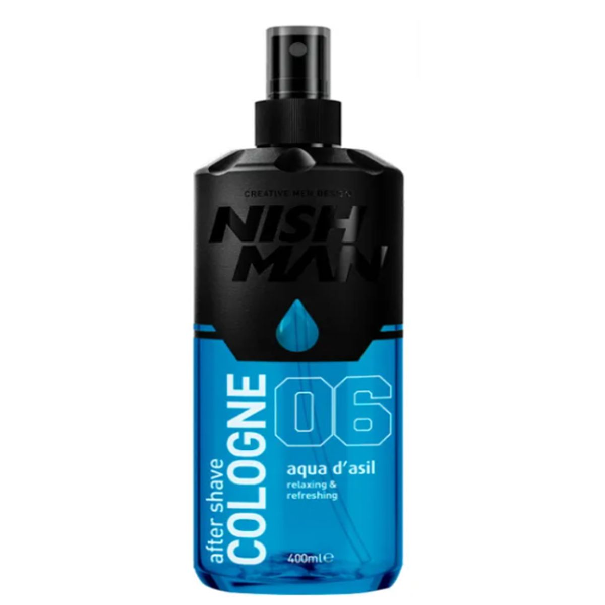GENERICO - NishMan After Shave Colonia 06 Aqua D’Asil 400ml