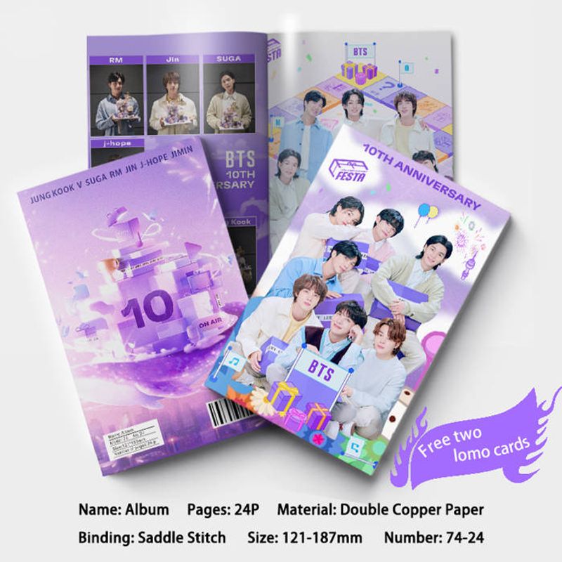 GENERICO - ALBUM DE FOTOS BTS VER 1