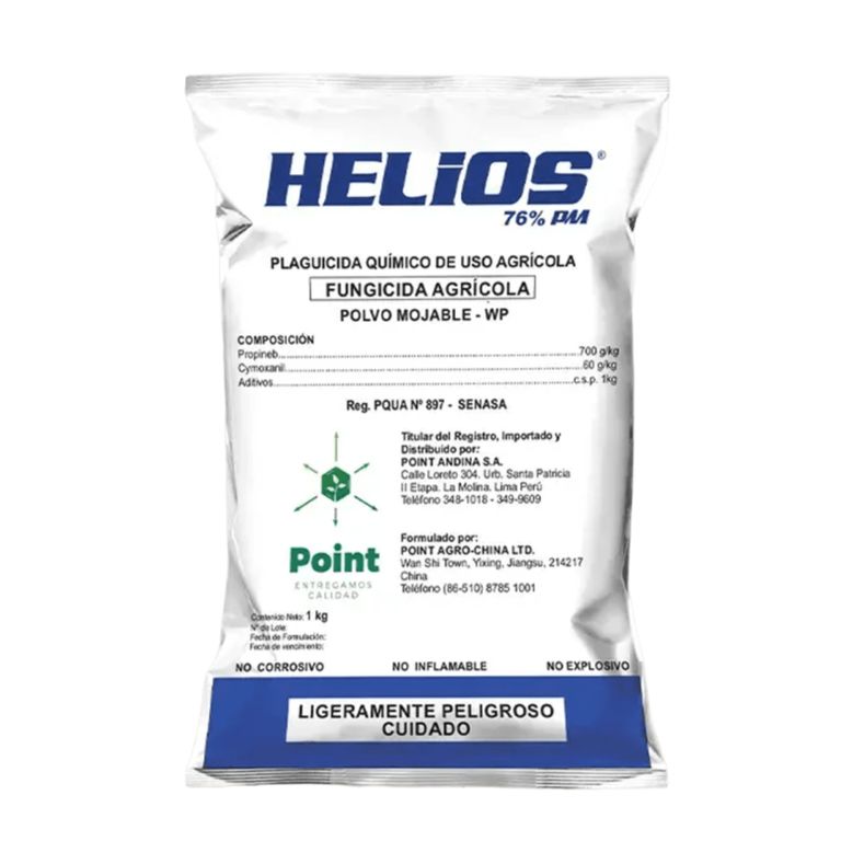 HELIOS 76% PM 1KG FUNGICIDA AGRÍCOLA | Sodimac Perú