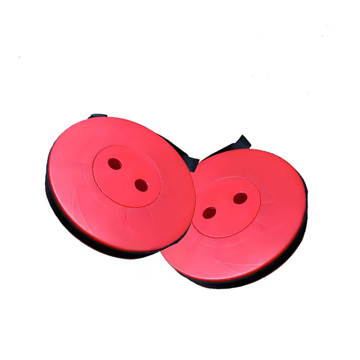 RYBIU IMPORT - Pack2 Silla Plegable de 3 Seguros Portatiles Tapa Rojo