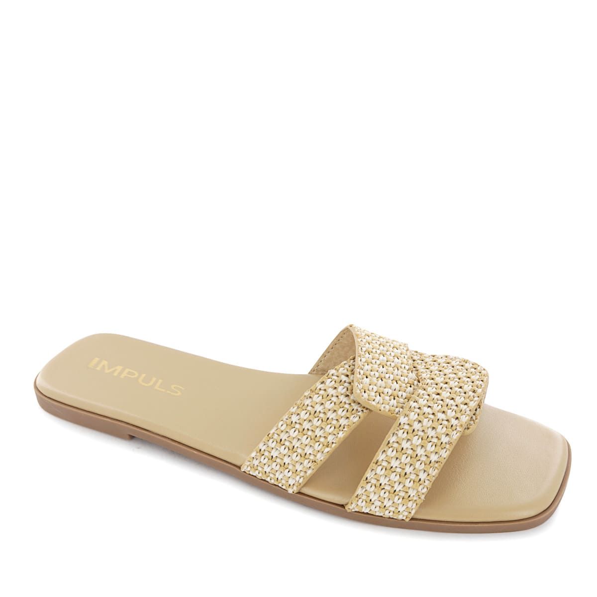 IMPULS - Sandalia Flats Impuls Mujer Daira06 Beige