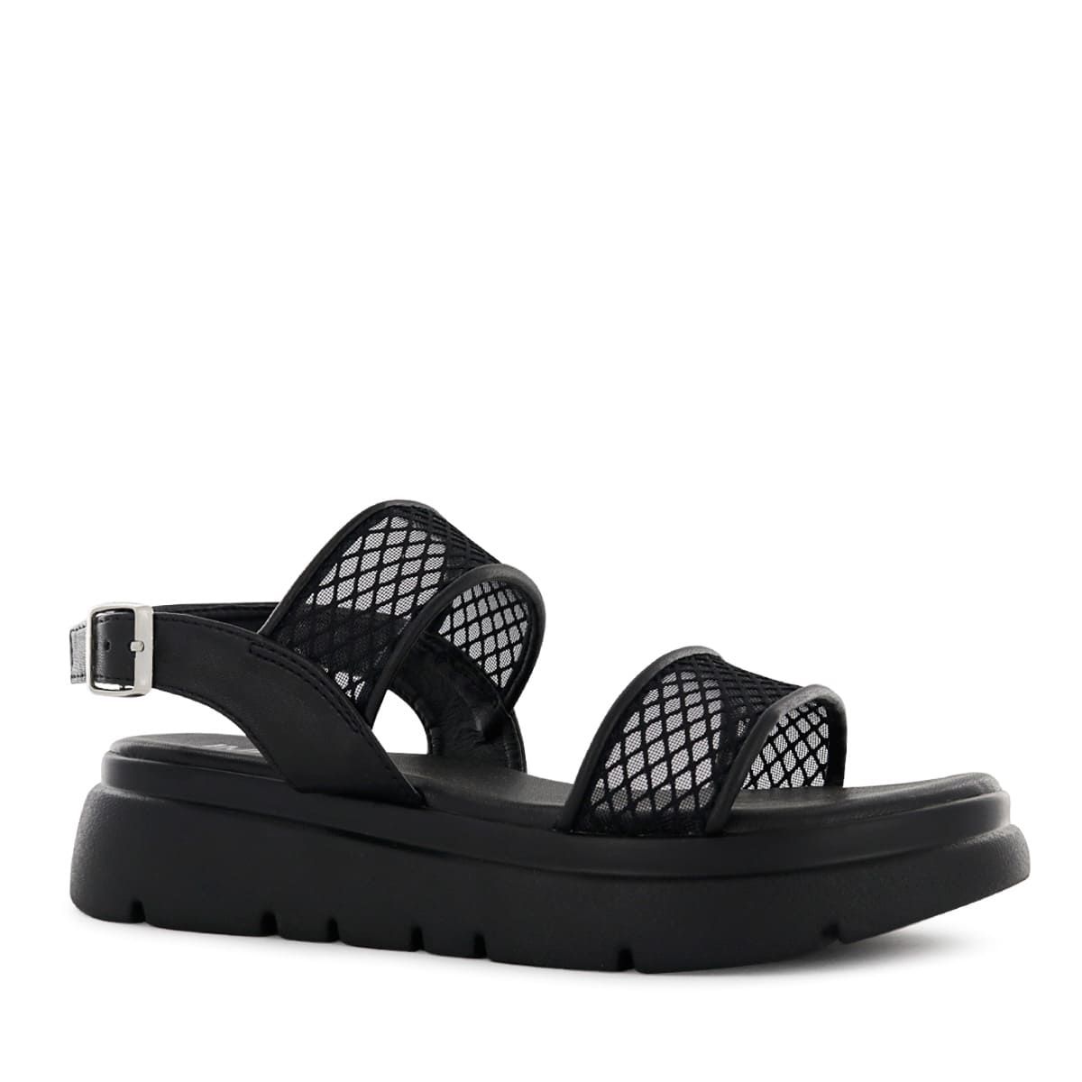 IMPULS - Sandalia Cuña Impuls Mujer Kesha06 Negro