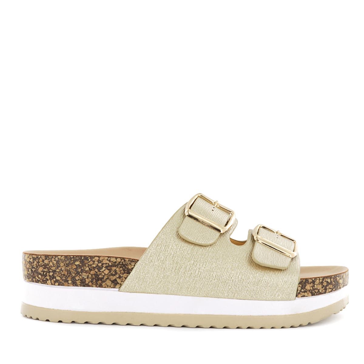 IMPULS - Sandalia Cuña Impuls Mujer Yoko24 Oro