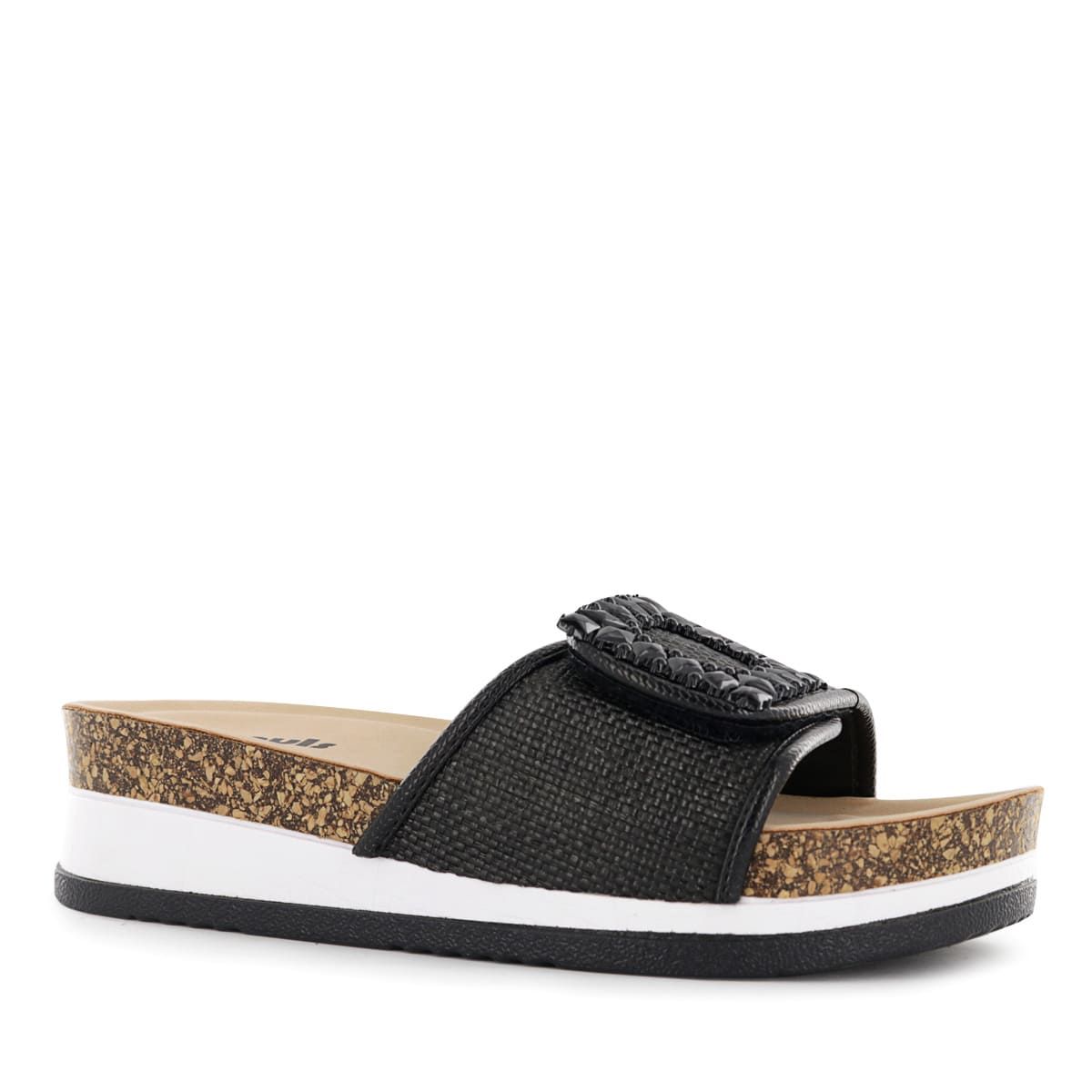 IMPULS - Sandalia Cuña Impuls Mujer Yoko25 Negro