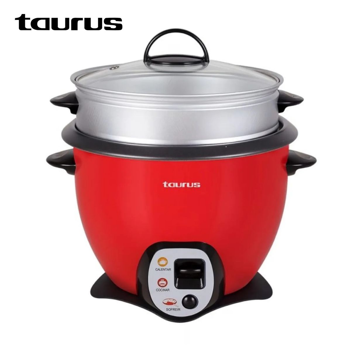 TAURUS - Olla Arrocera TAURUS - TRC 18 FRY ROJO