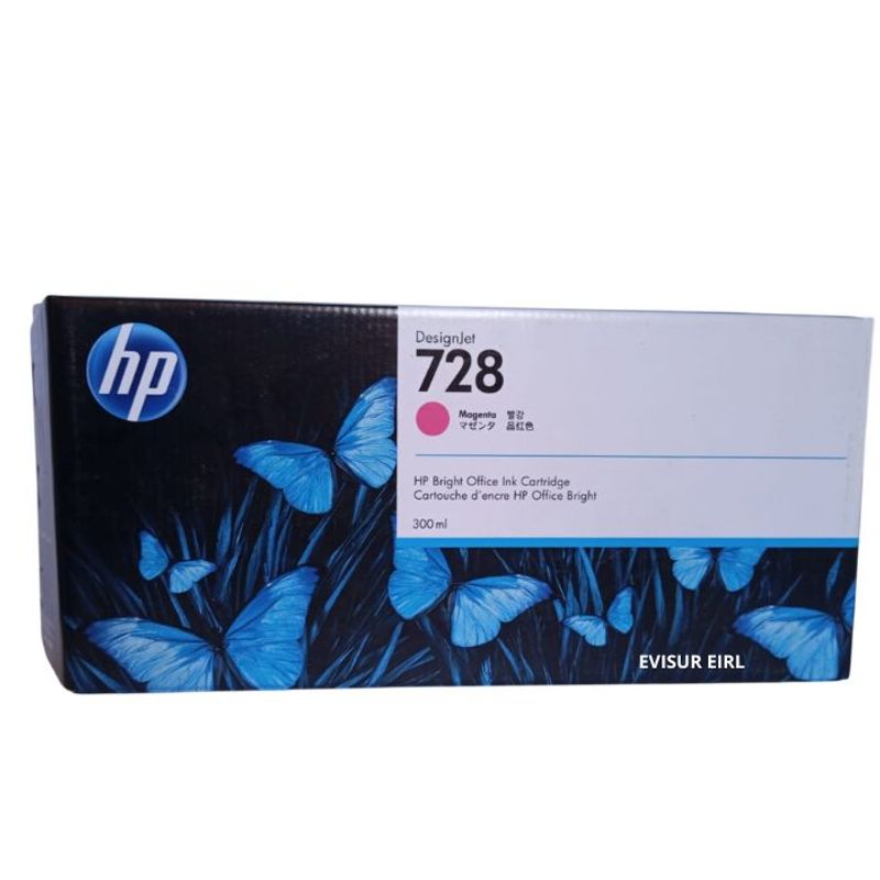 HP - TINTA HP 728 ( F9K16A ) 300ML MAGENTA