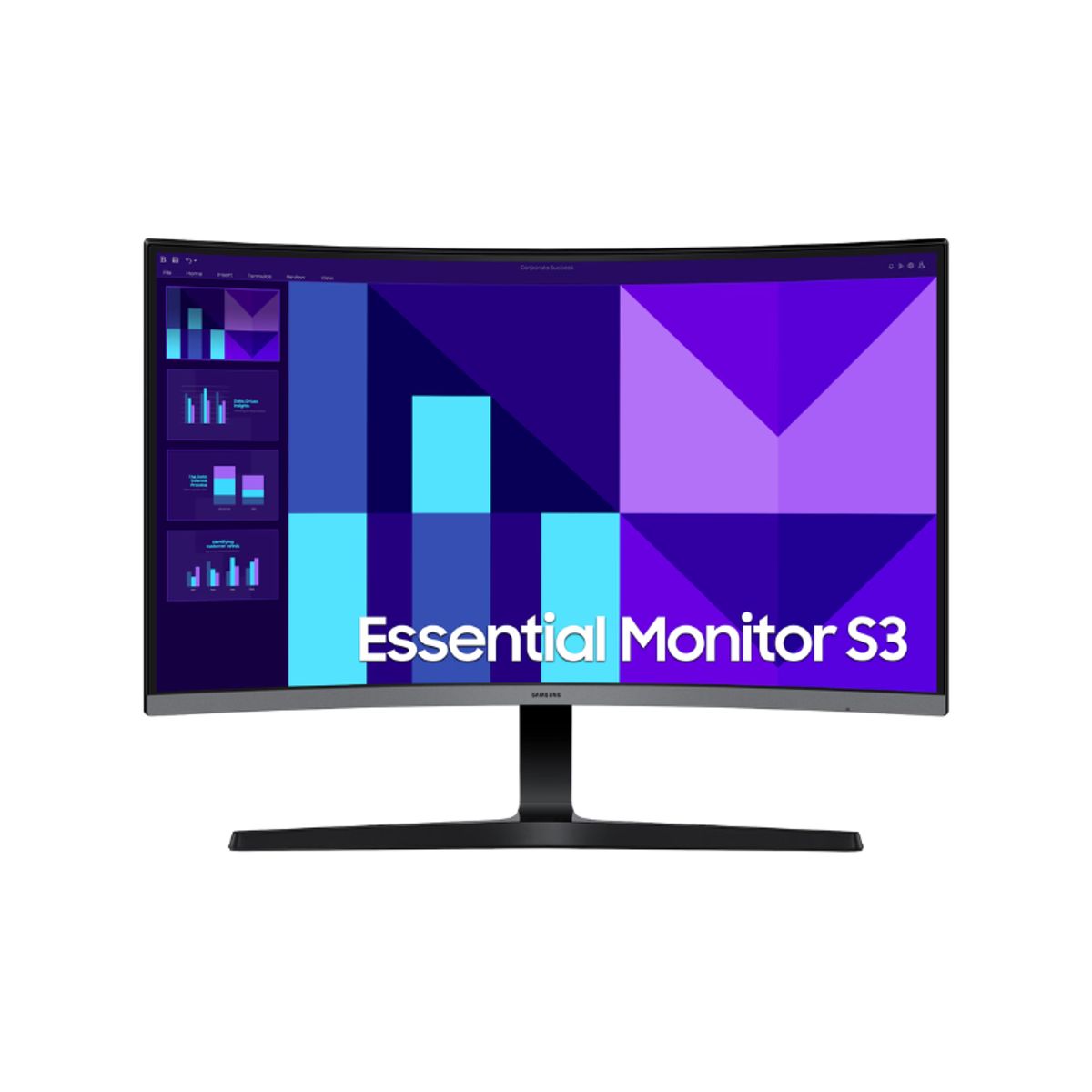 SAMSUNG - Monitor Samsung Essential S3 LS27D390GA 27″