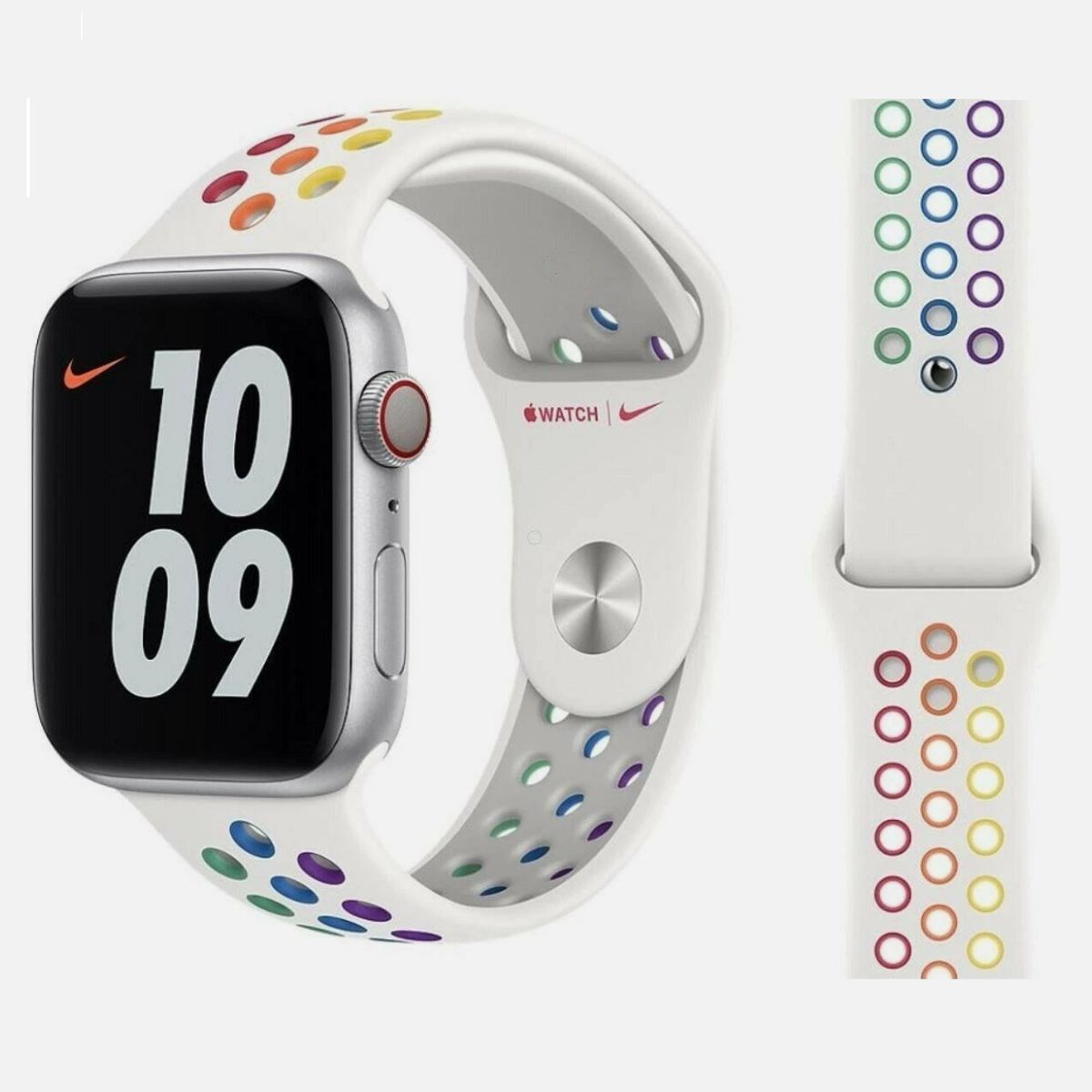 GENERICO - CORREA DEPORTIVA NIKE PARA APPLEWATCH 42-44-45-49MM PRIDE
