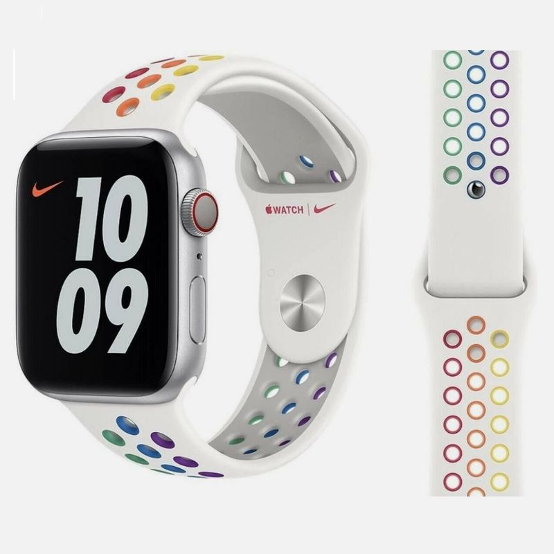 GENERICO - CORREA DEPORTIVA NIKE PARA APPLEWATCH 42-44-45-49MM PRIDE
