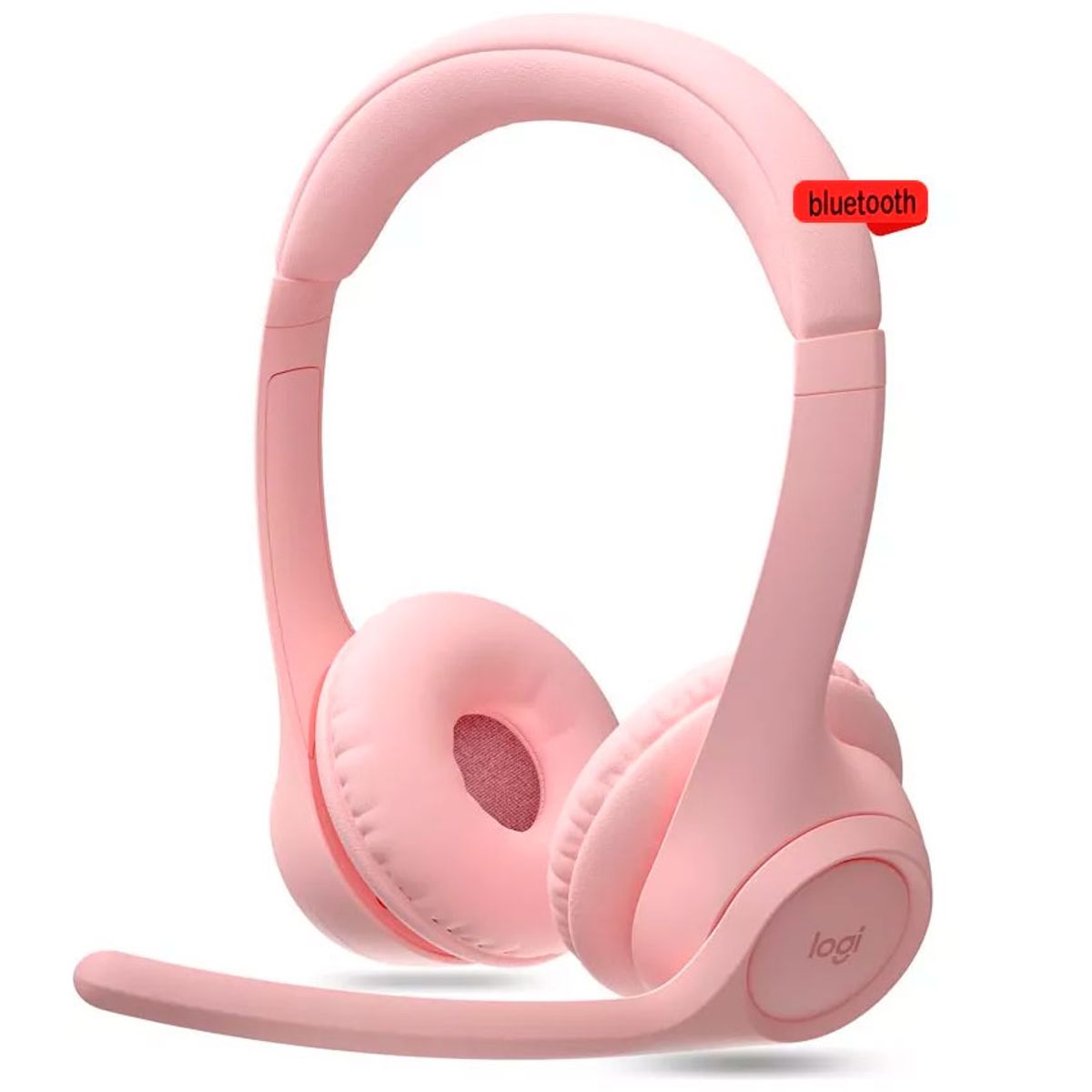 LOGITECH - Audífono Logitech Zone 300 Bluetooth con micrófono y 20 hrs Rose