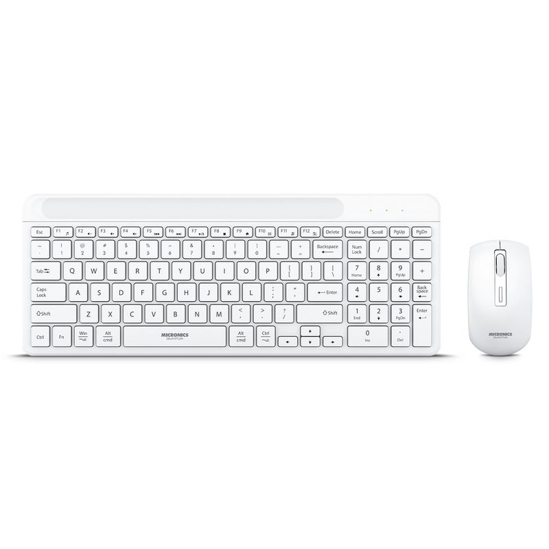 MICRONICS - Kit Inalámbrico 2en1 Teclado+Mouse Micronics Quantum MIC WT813W