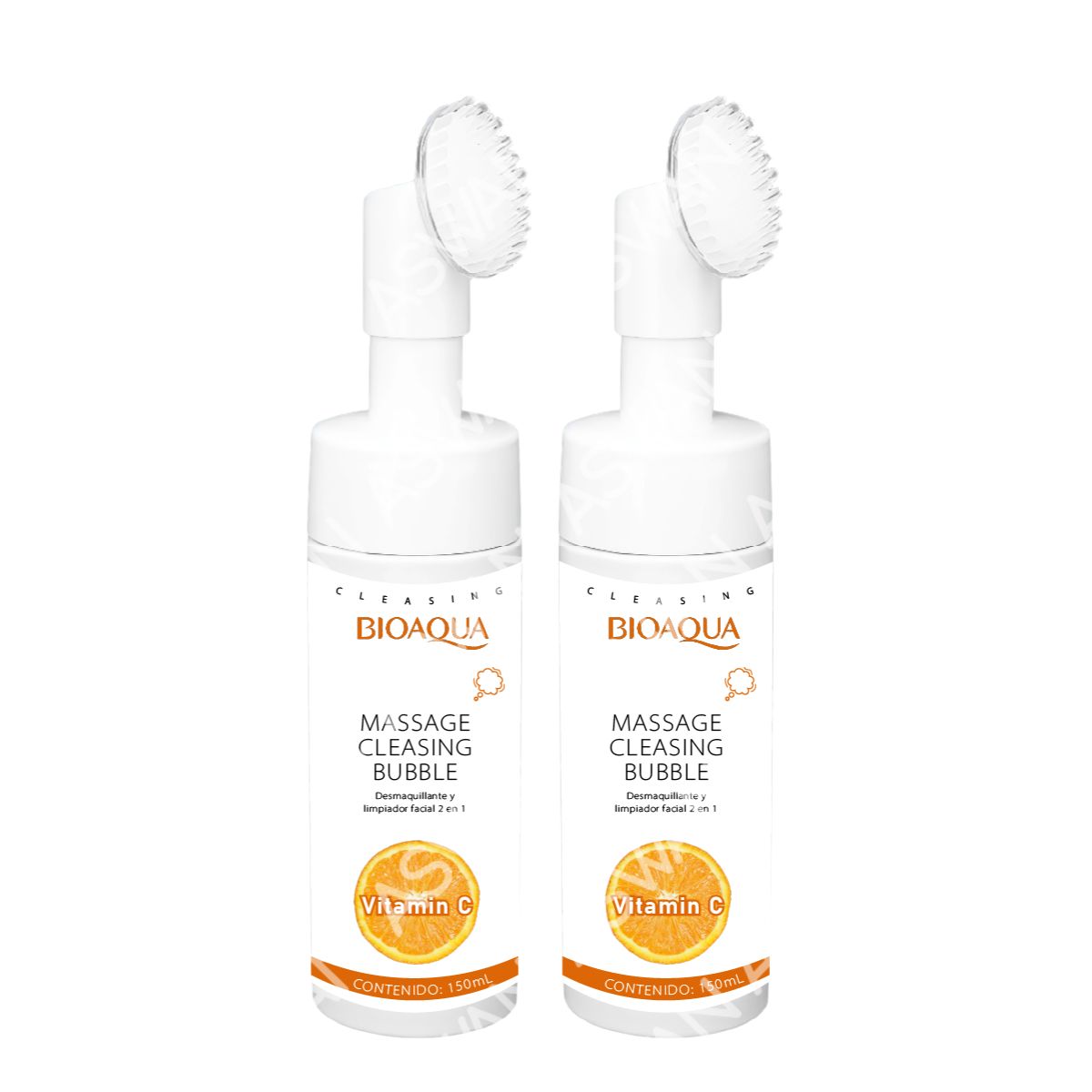 GENERICO - Pack x2 Desmaquillante Vitamin C 150 ml - Bioaqua